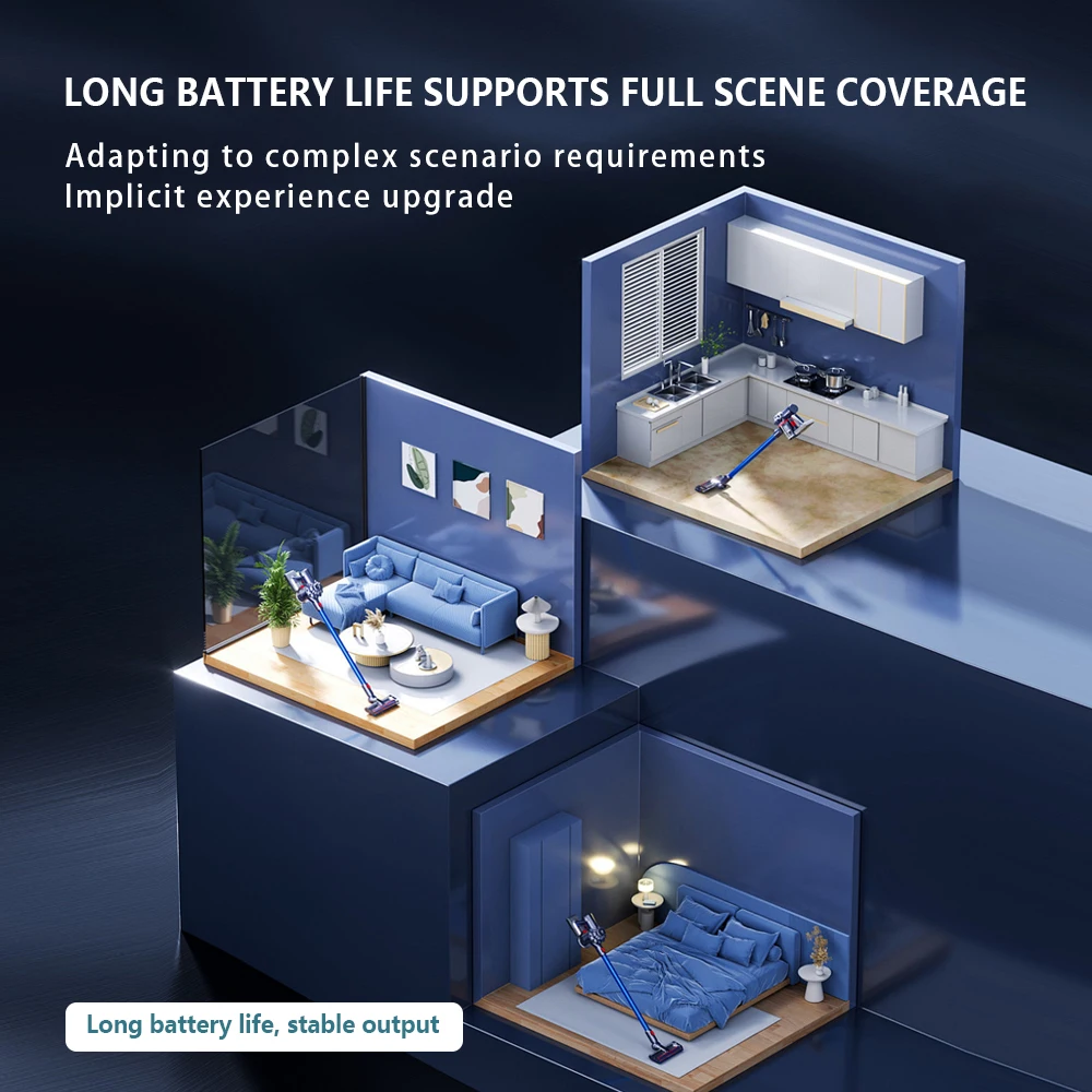 For DYSON 21.6V Battery v7 3.0Ah Li ion Battery For 21.6V Rechargeable Electric Tool Battery