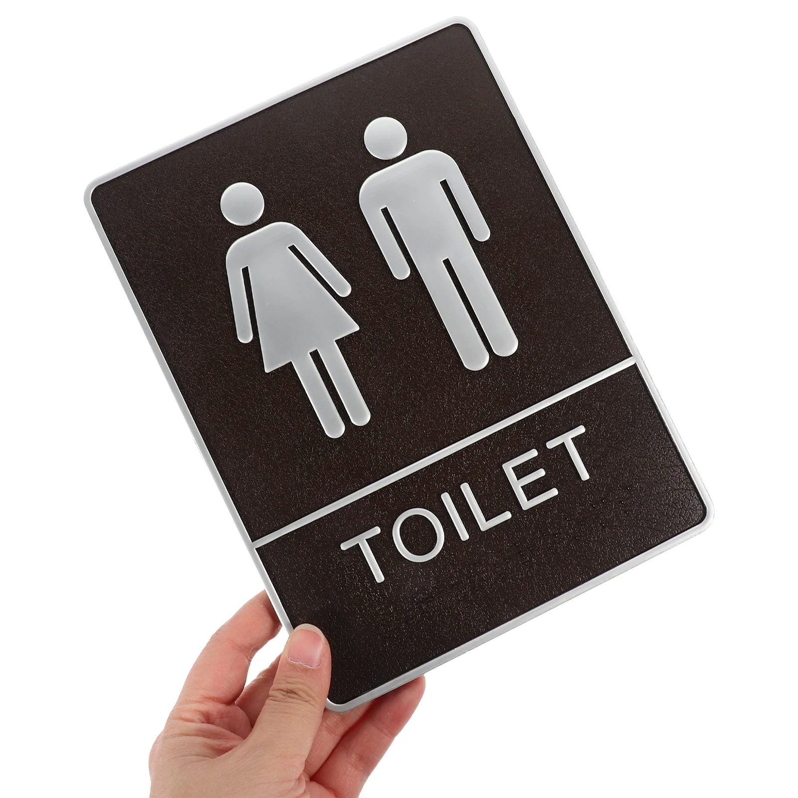 Business Restroom Signs Women Decals Please Nail Stickers Toilet Bathroom Decor Funny Washroom The