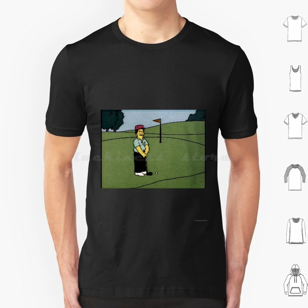 Lee Caravallo T Shirt Cotton Men Women DIY Print Lee Caravallo Homer Bart Marge Putting Challenge