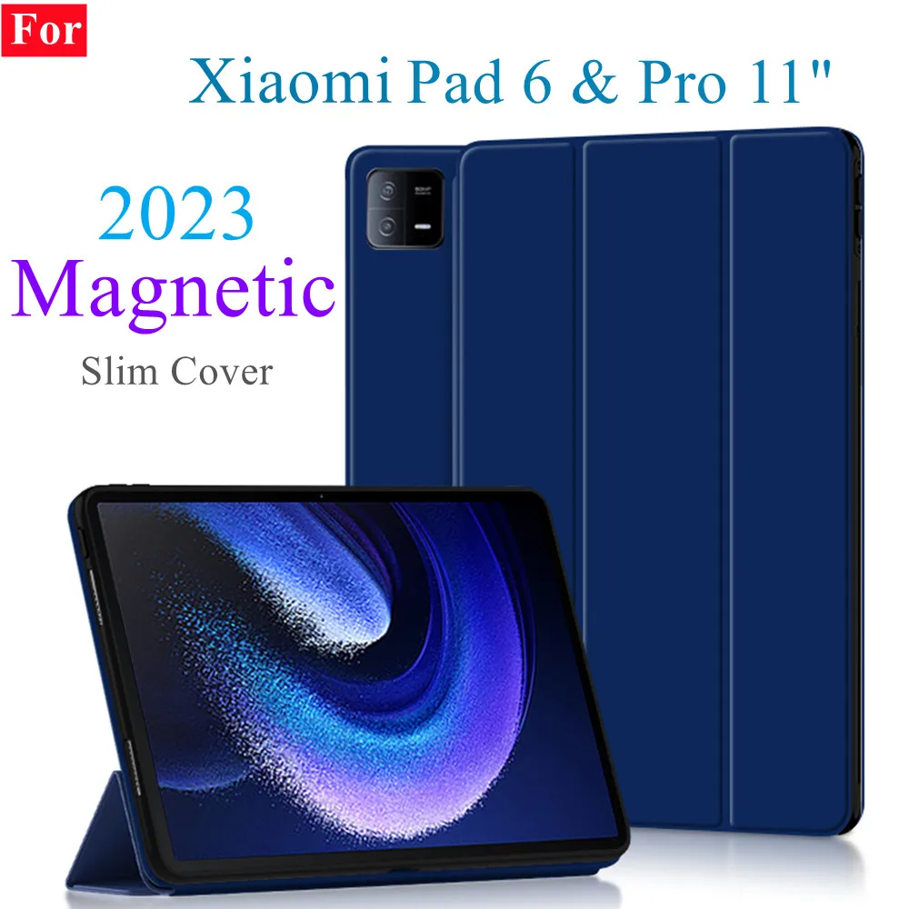 

For Funda Xiaomi Pad 6 Case For mi pad 6 6 Pro Smart Cover for MiPad 6Pro 2023 Tablet 11 Inch xiaomipad With Ultra Thin Magnetic