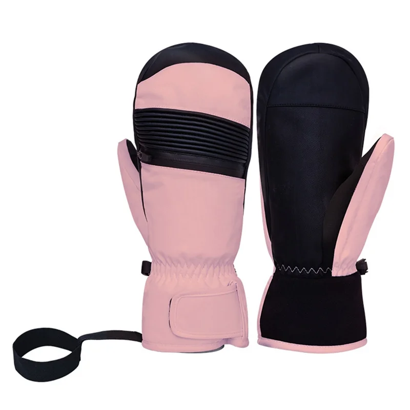 

A00E-Winter Snowboarding Gloves Outdoor Windproof And Warm Gloves Waterproof Touch-Screen Ski Gloves