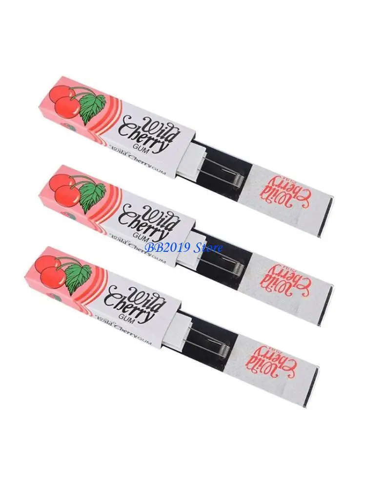 Q0KB 3 Pieces Funny Prank Chewing Gum Toy for Fun/Trick Relieve Stress April Fool's Day Gift for Relieve Boredom