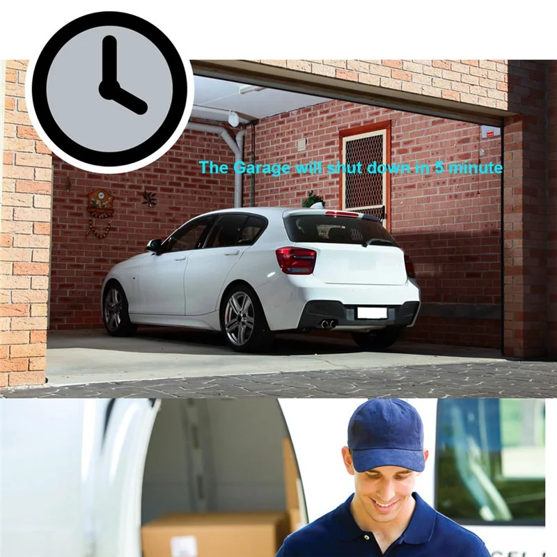 GOOD-Tuya WIFI 2,4G умный контроллер открывания гаражных ворот открывается и закрывается за помощью приложения для телефона, совместимая с Alexa и Google Home