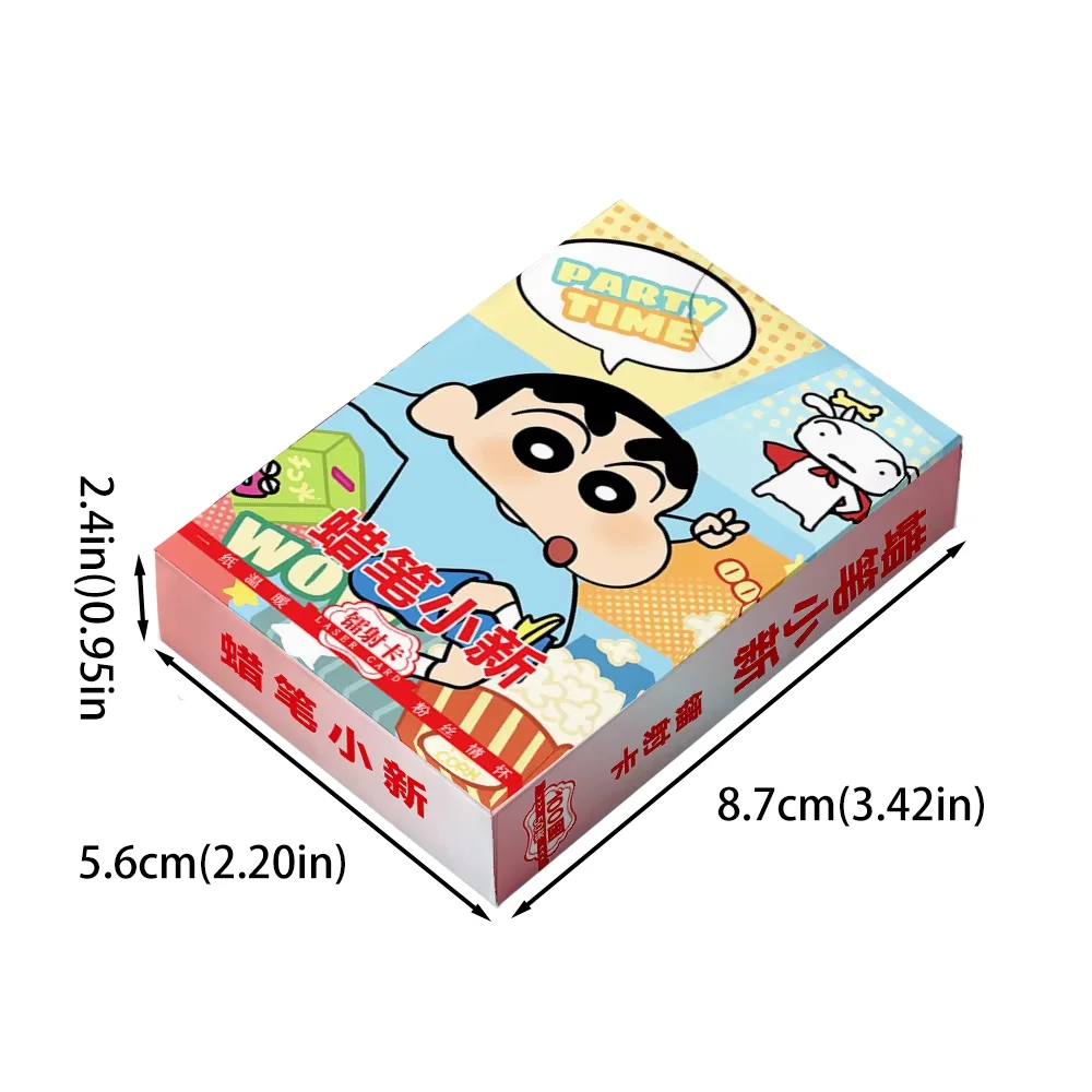 55 個かわいいクレヨンしんちゃんアニメカード漫画クレヨンしんちゃんコレクションカードおもちゃクリスマスキッズボーイズガールズギフト