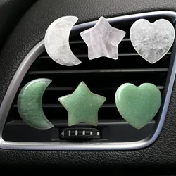 3Pcs/Set Crystal Moon Star Love Car Air Outlet Decoration Clip Auto Interior Air Conditioning Mouth Decor Clip Car Accessories