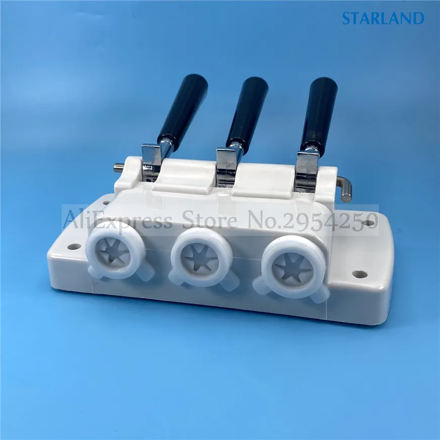 Bonita pieza de repuesto de bloque de Panel frontal BQL, accesorios para máquina de helado de servicio suave para máquina de helado comercial