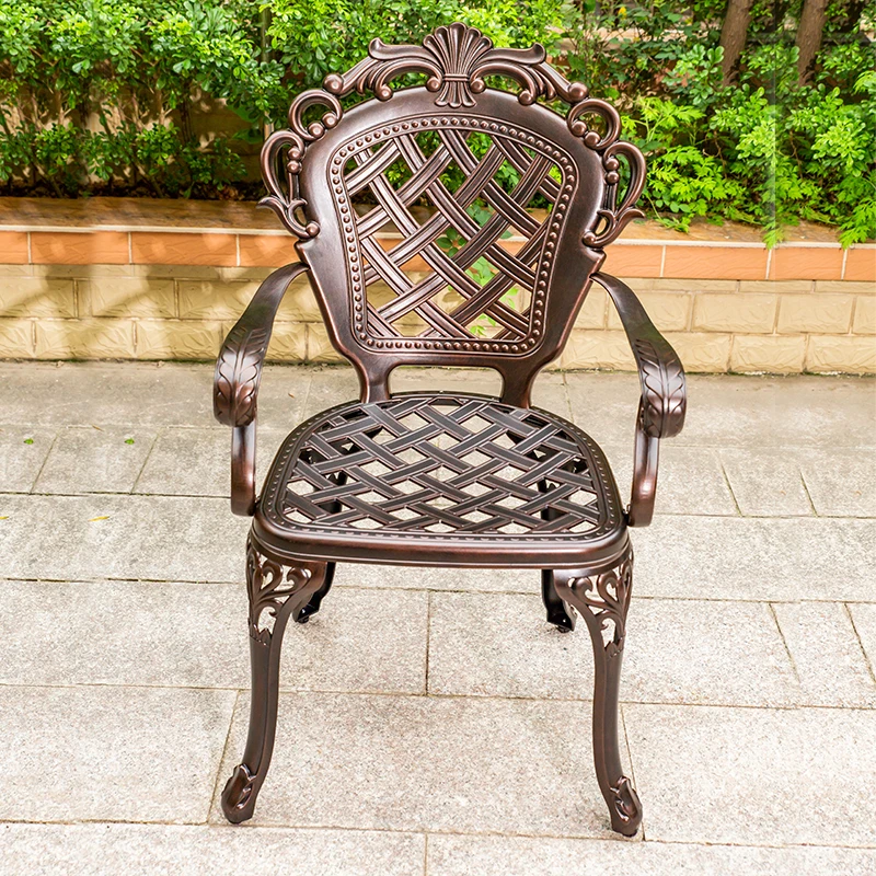 #s for In Stock Cast Aluminum Disassembly Chair Outdoor Terrace Garden Chairs*