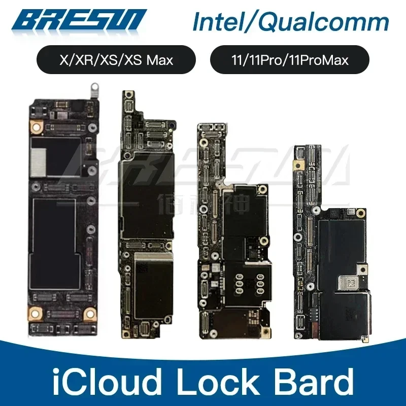 ICloud Lock ID Motherboard for IPhone X XS XSMAX XR 11 Pro Max Swap Practice Logic Board Complete Boot Screen Test Motherboard