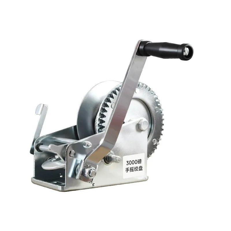 Hand Winch Self-locking Wire Rope Hand Hoist Small Portable Crane For Household Tractor Lifting Work