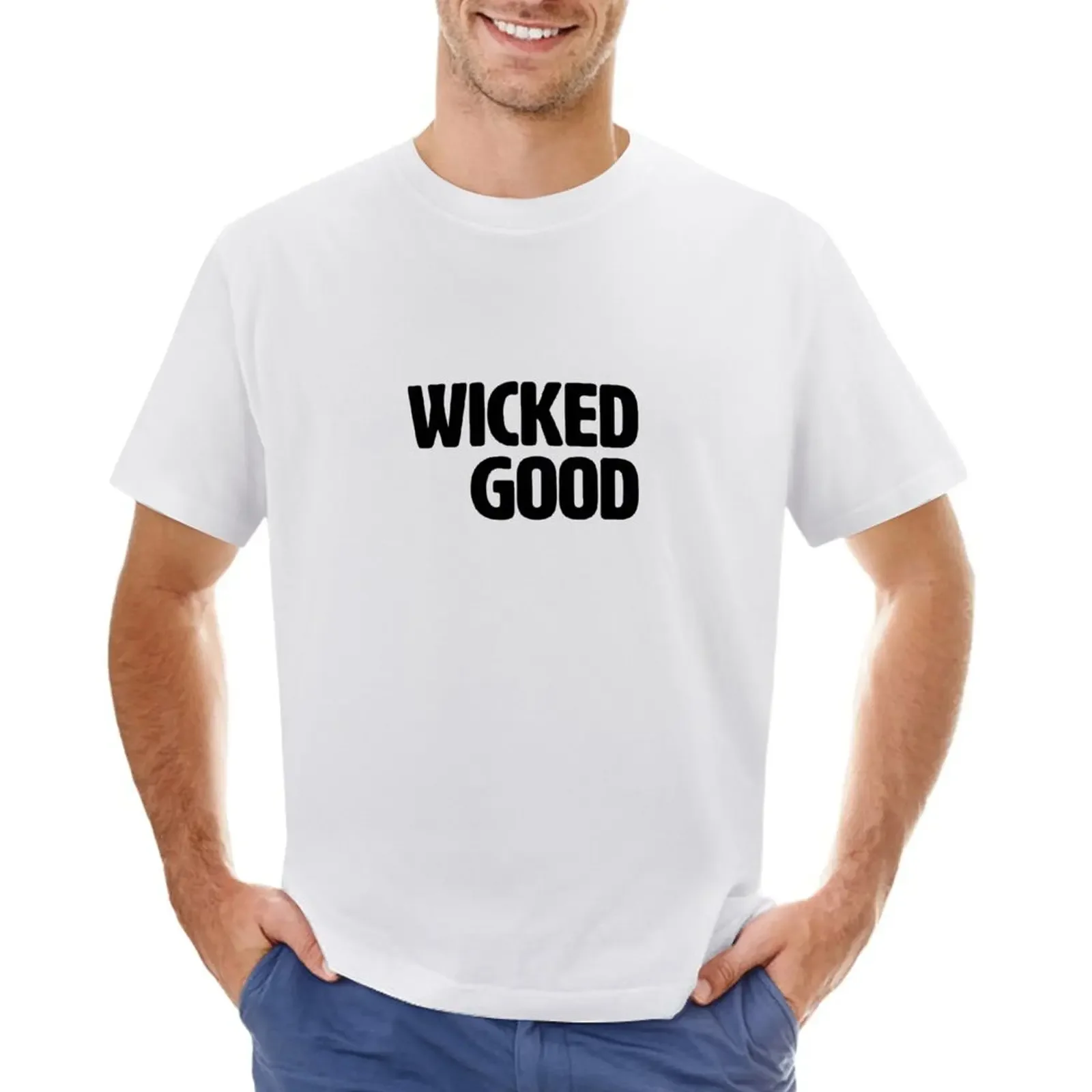 

Wicked Good T-shirt anime clothes summer clothes mens plain t shirts