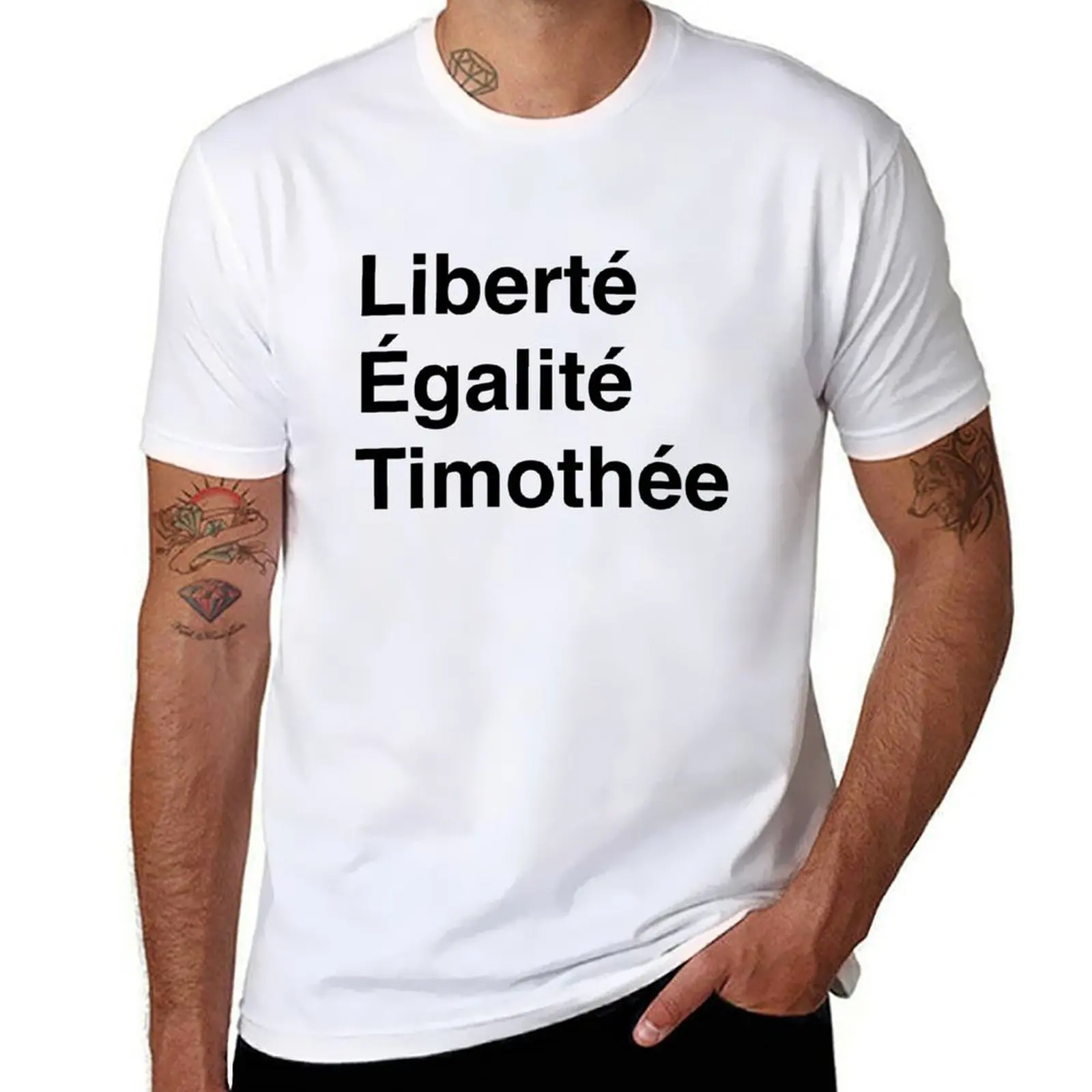 

quality shirt 100% Timothée galité, high cotton T-Shirt tshirt casual shirt t man and Liberté, man cotton t