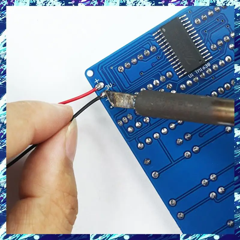 CEA DIY Calculators Kits DIY Parts Welding Practice Homemad DIY Soldering Projects Blue