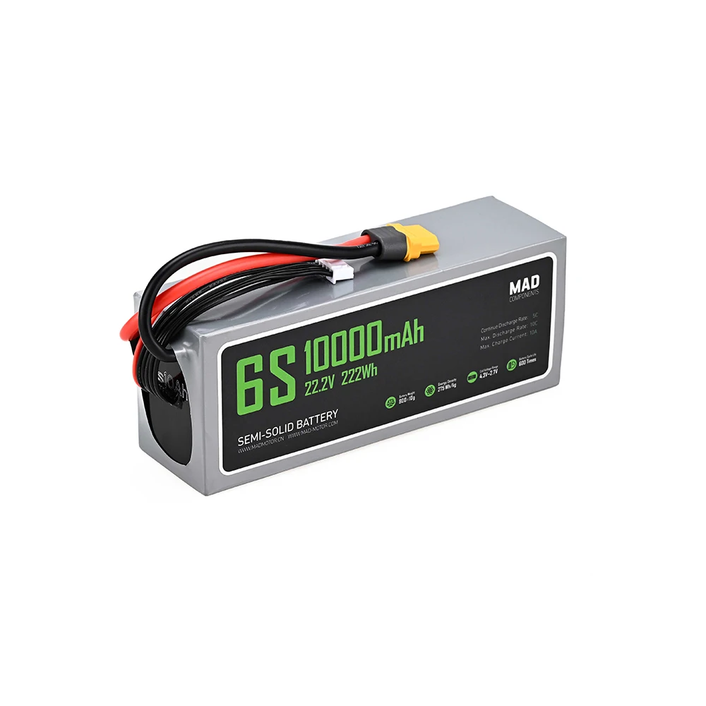 MAD 6S 10Ah Drone Solid State Lithium-ion Battery