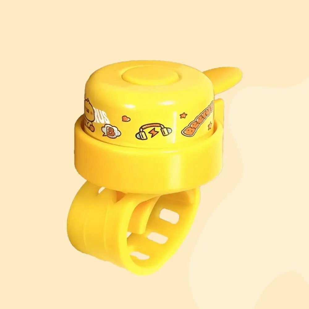 Timbre bicicleta infantil multicolor con dibujo animado y anillo - imagen 4