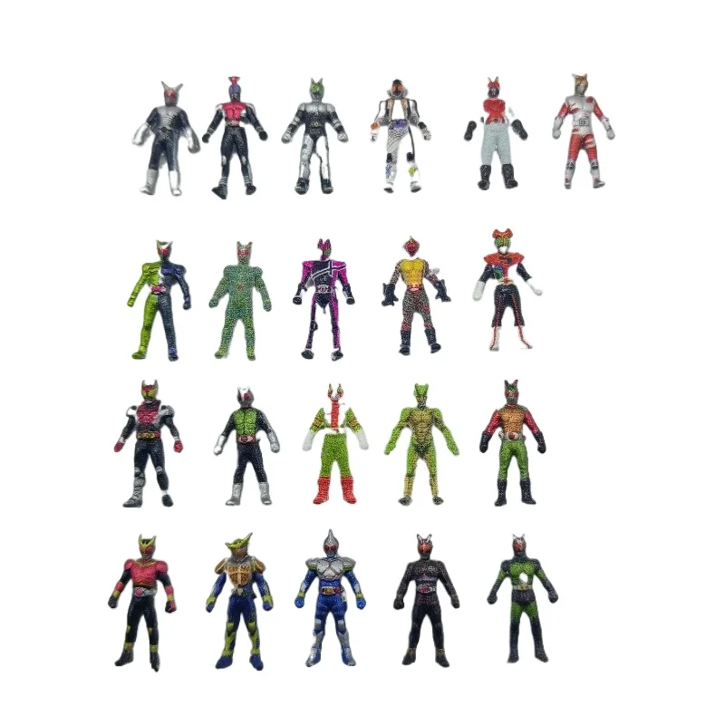 

Authentic Bulk Kamen Rider Miniature Model Figure Sandbox Scene Ornament DIY Action Figures Children's Toy Cartoon Birthday Gift