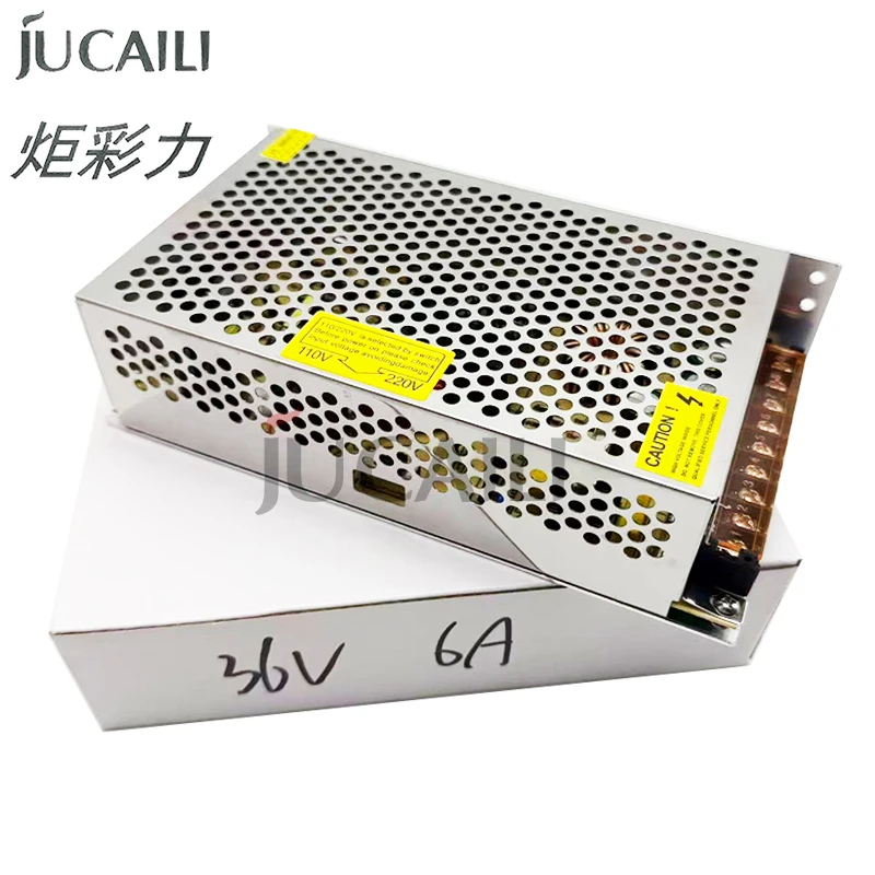 Jucaili printer 36V 6A power source for Gongzheng phaeton infiniti printer power supply box 110V/220V