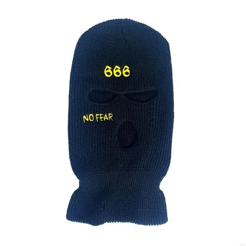 قناع الجيش التكتيكي 3 فتحات قناع الوجه الكامل قناع التزلج قبعة الشتاء بالاكلافا دراجة نارية خوذة خوذة كاملة للجنسين #3