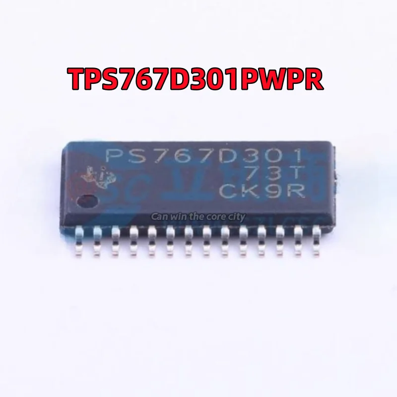 50 PCS / LOT brand-new TPS767D301PWPR PS767D301 TSSOP-28 dual-channel low-voltage drop regulator chip