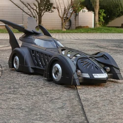 1:18 Batmobile 1995 Alloy Model Car Toy Diecasts Metal Casting Sound and Light Car Toys For Children Vehicle