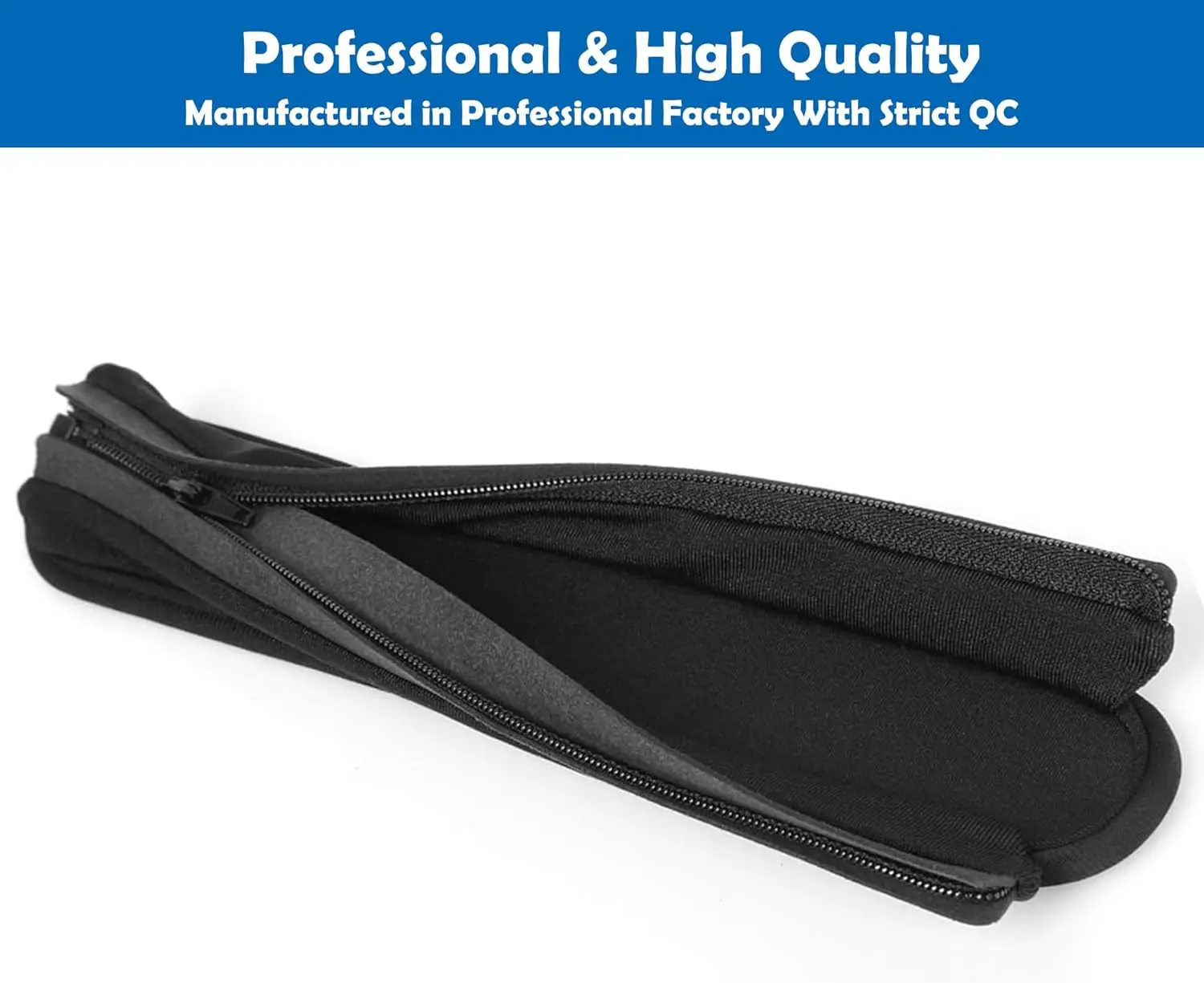 

For Sennheiser HD280 HD280-Pro HD281 HMD280 HMD281 Headphone Headband Protector with Zipper