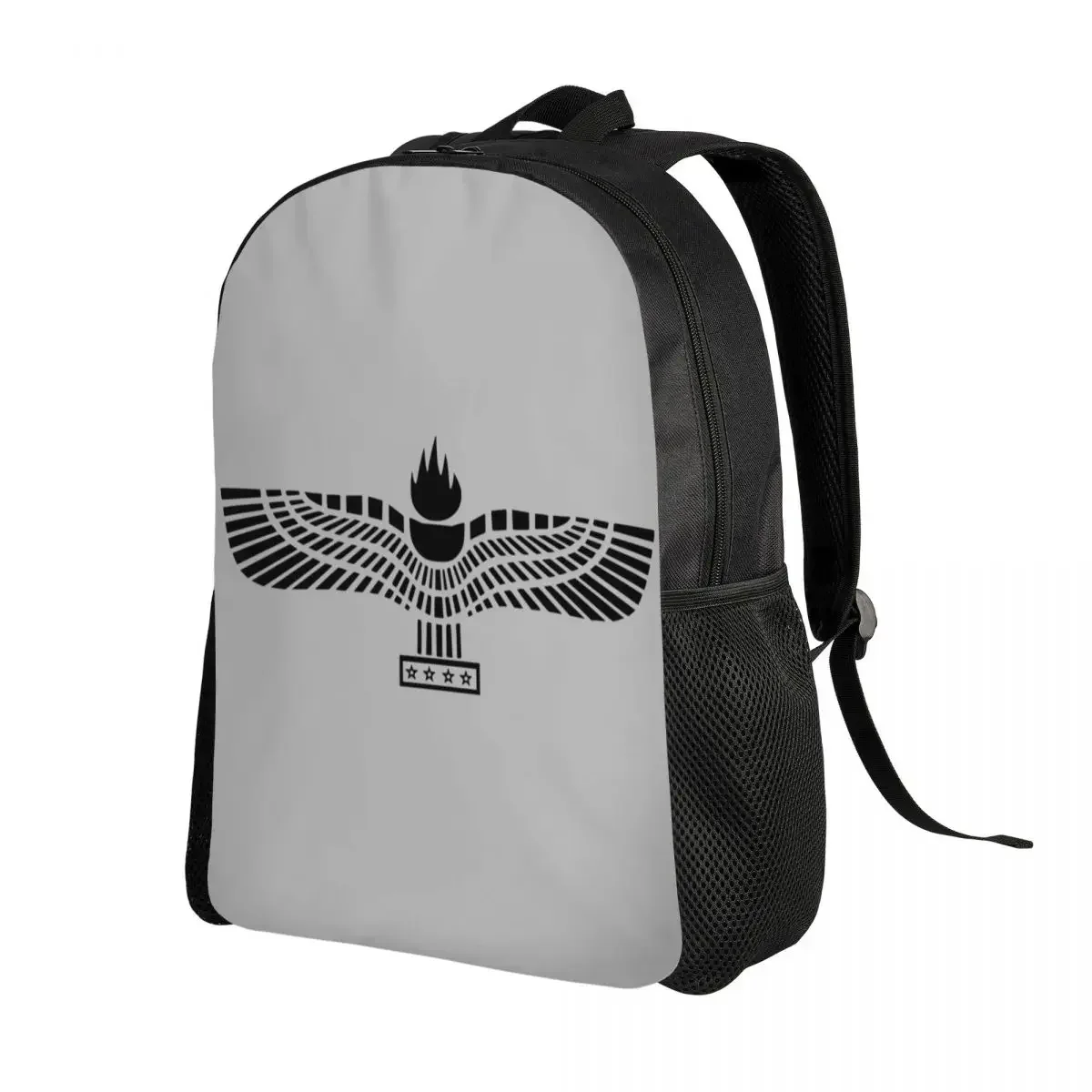 3D Printing Aramean Syriac Flag Backpacks for Girls Boys Suryoyo Assyria College School Travel Bags Bookbag Fits 15 Inch Laptop