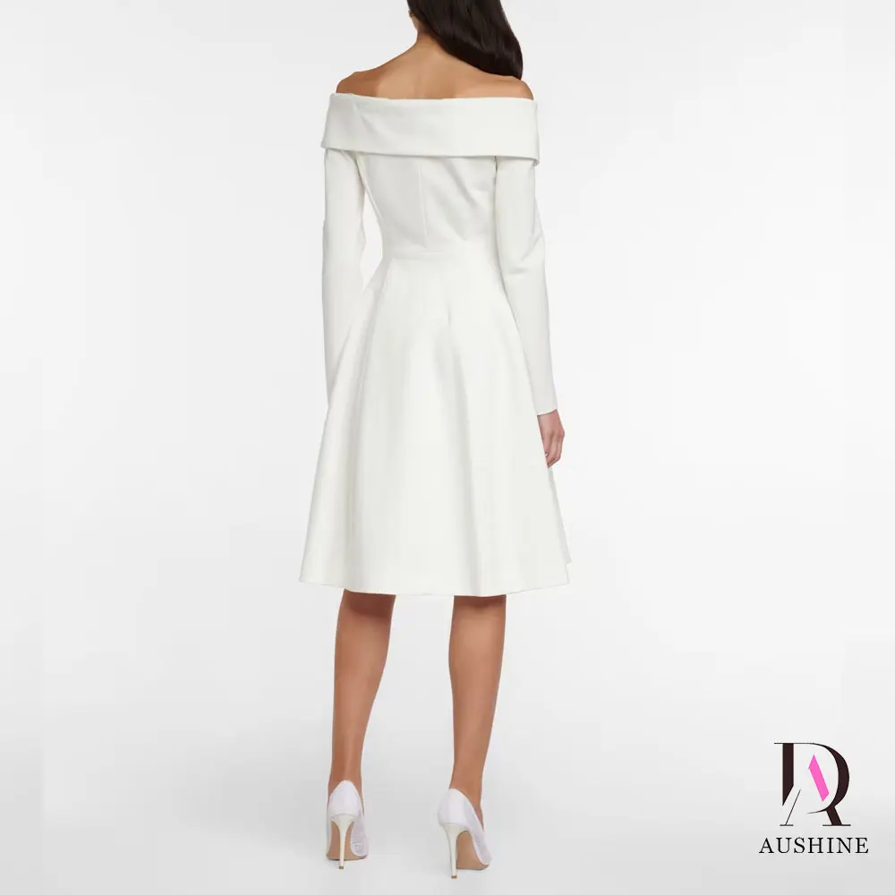 Aushine-Robe de soirée d'anniversaire de luxe pour femme, robe à manches longues, longueur rinçage, fête de mariage élégante, tout ce qui est arabe, été, 2024