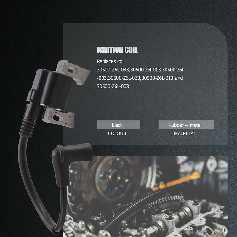 

30500-Z6L-043 Ignition Coils For Honda Gasonline Engines GX630 GX660 GX690 GXV630 GXV660