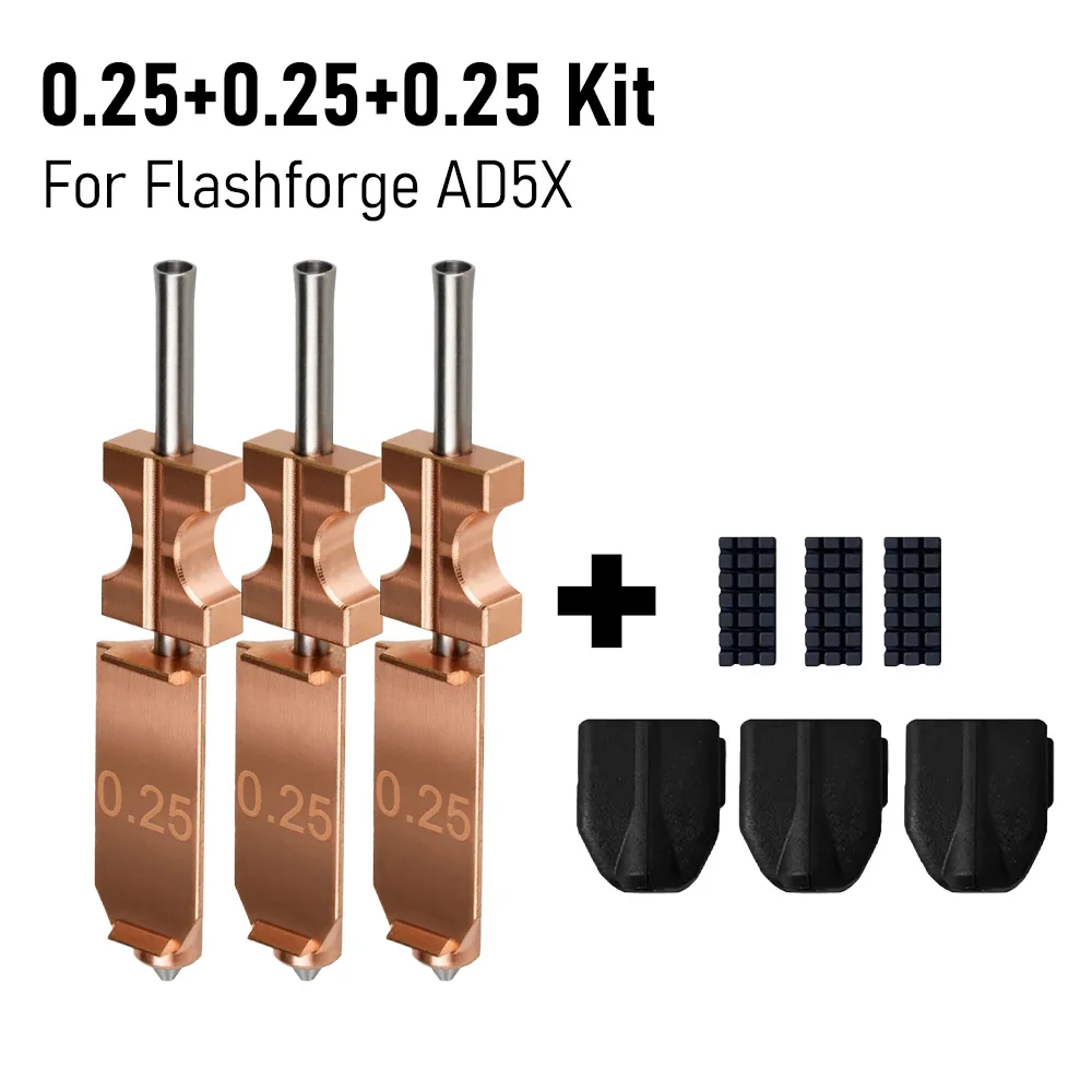 AD5X Hot End Verwarmingscomponent voor Flashforge 3D-printeraccessoires Warmte-isolerende clip AD5X Nozzle Verwarmingsmontageset - afbeelding 1