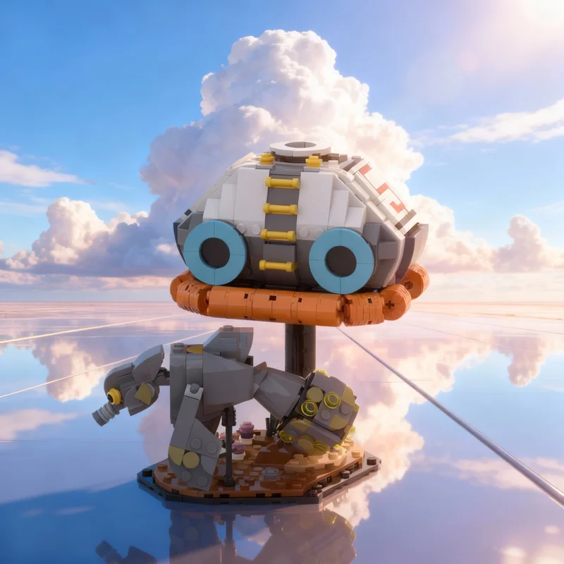 

692pcs MOC Crash On 4546b Subnautica Model Building Blocks DIY Gift Creative Collectible Display Decor Premium Adult Kids Desk