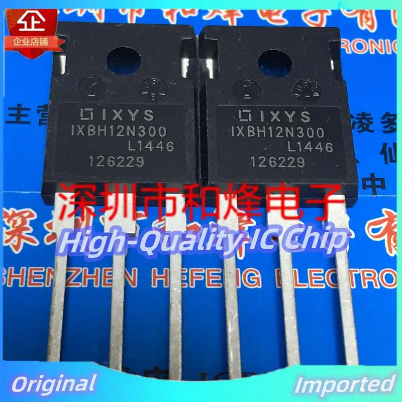 

10PCS-30PCS IXBH12N300TO-247 3000V 12A Imported Original Best Quality