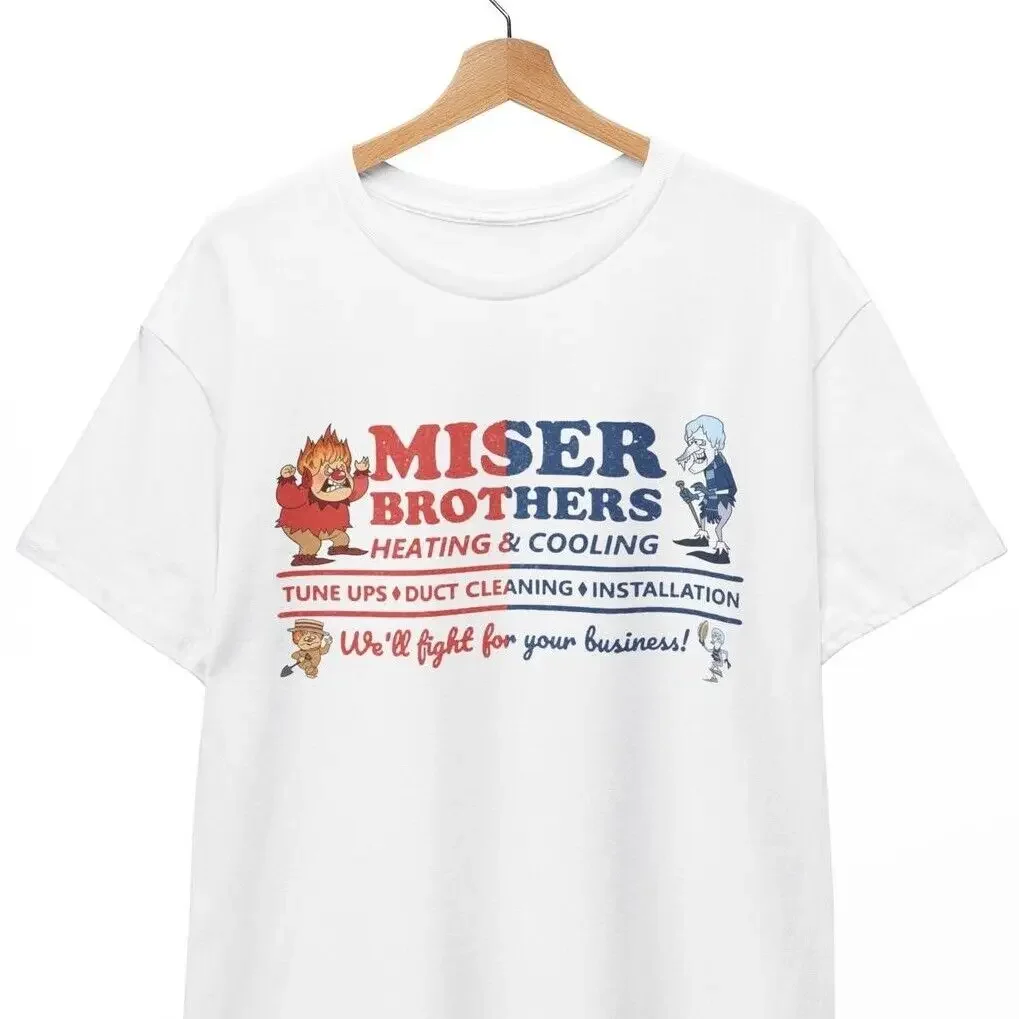 Miser Brothers Heating and Cooling shirt, WE're too much, Christmas Gift, Unisex