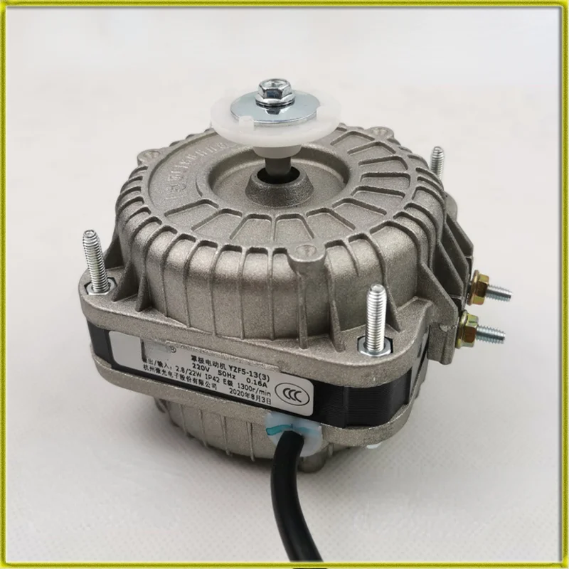 YZF 10-20 22W 33W 53W 56W 75W Freezer Fan Low Light Shade Pole Motor Refrigerator Cooling Motor Refrigerator Parts