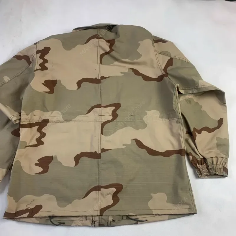 Lente Herfst Woestijn Camouflage Uniform Jachtkleding 3-kleuren Desert Camo US Uniform Jas Broek