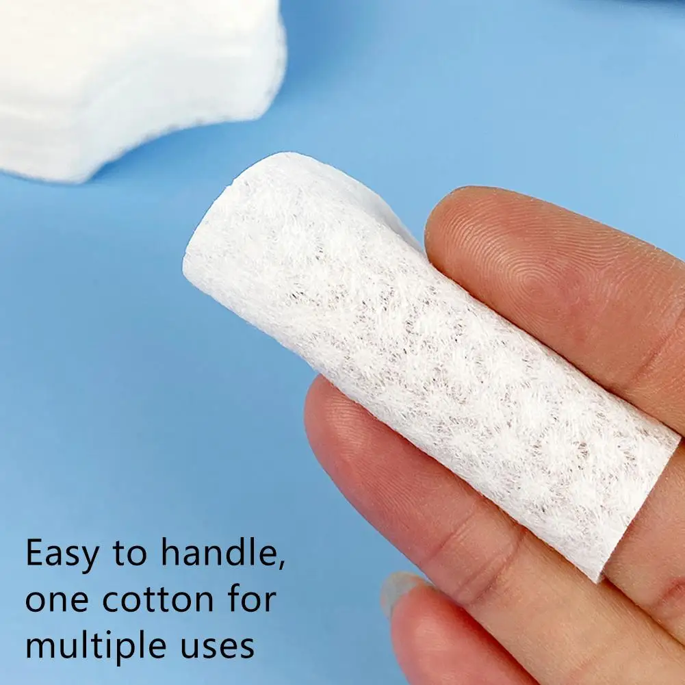 300/600/1200PCS Dischetti di cotone monouso per soffietti per il viso Accessori per il trucco Rimozione Pratica carta per rimuovere il viso morbido Prendi il mak