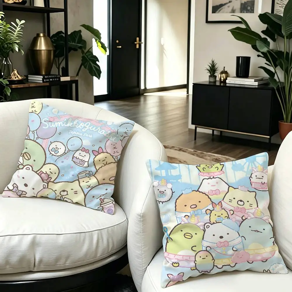 Funny Cute Sumikko Gurashi Lucky Dragon pillow cover sofa cushion cover home room decoration children gift
