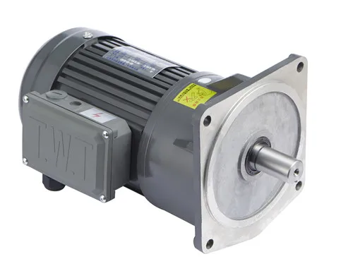 small ac electric motor for vehicle 3   with gearbox  100 rpm engine