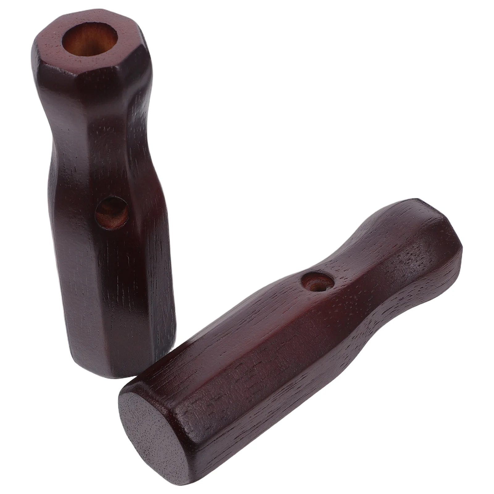 

2 шт. деревянные восьмигранные нескользящие ручки для настольного футбола, сменные, усиленные, для стола для настольного футбола