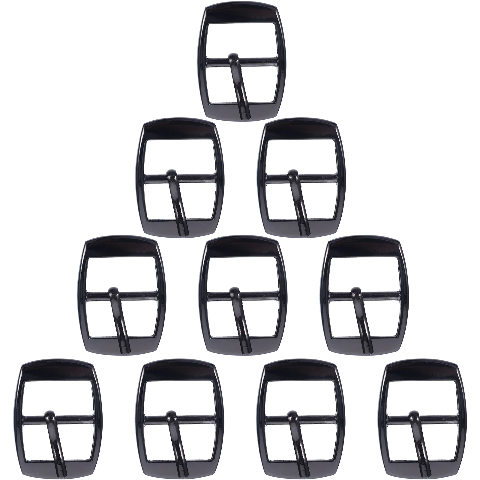 10 قطعة حزام سبائك الزنك للرجال النساء Diy بها بنفسك الملابس والاكسسوارات استبدال لحقائب الظهر حزام أبازيم الأسطوانة المعدنية أبازيم #3