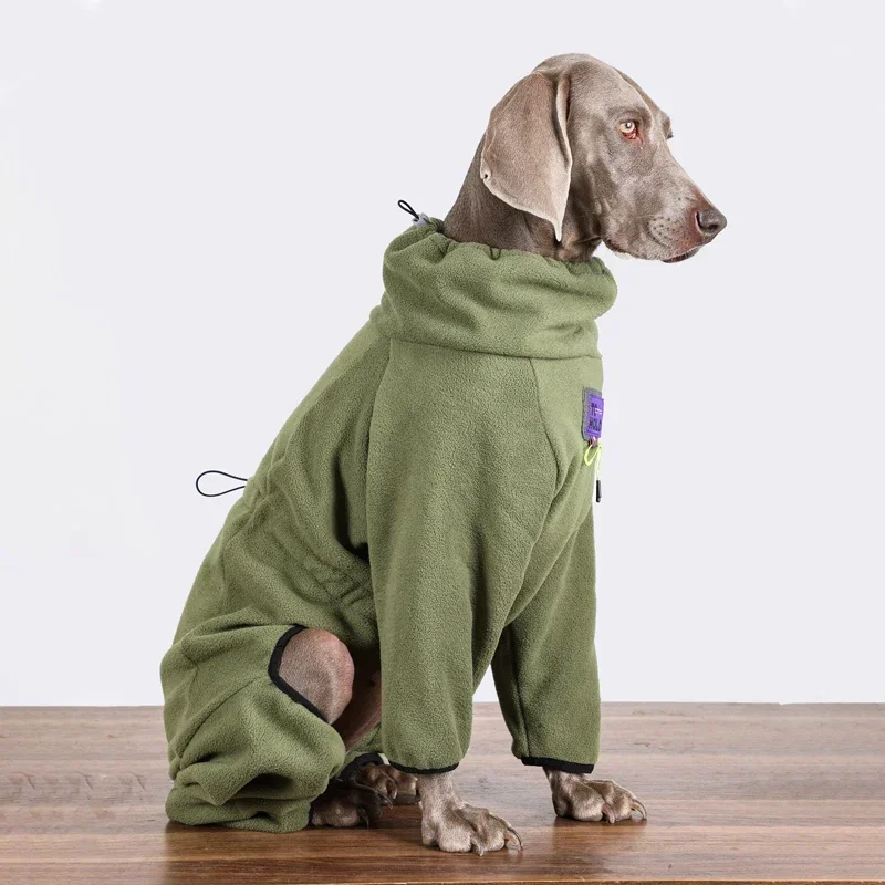 Large Dog Clothing Winter Big Dog Clothes Jumpsuit Corgi Shiba Inu Samoyed Husky Labrador Golden Retriever Weimaraner Costumes