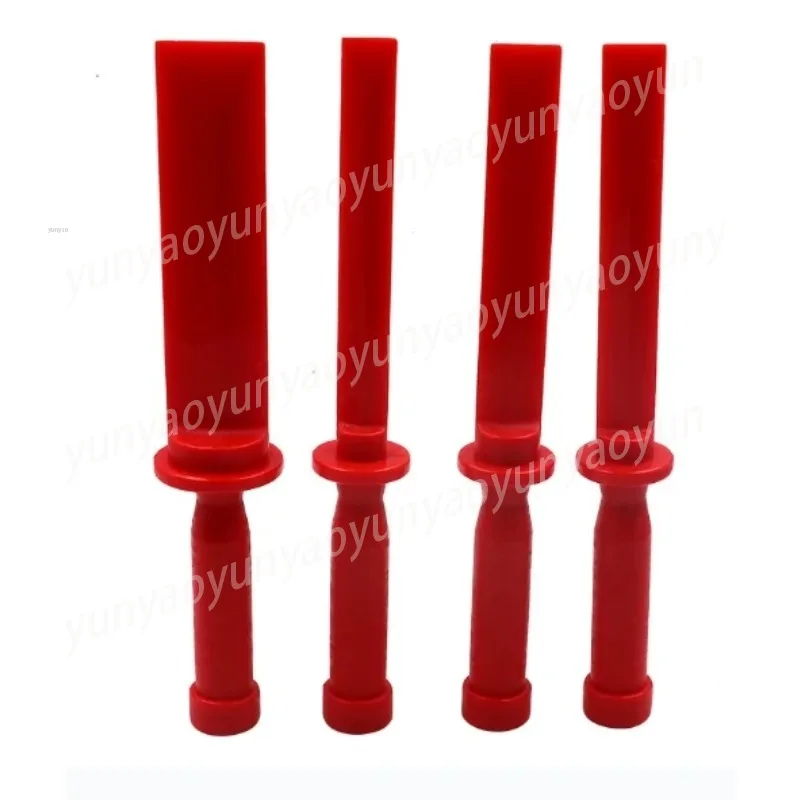 4pcs Plastic Car Tire Repair Tool Scraper Wheel Balancer for Automotive Debris Adhesive Stick On Tape Removal Weight Balance