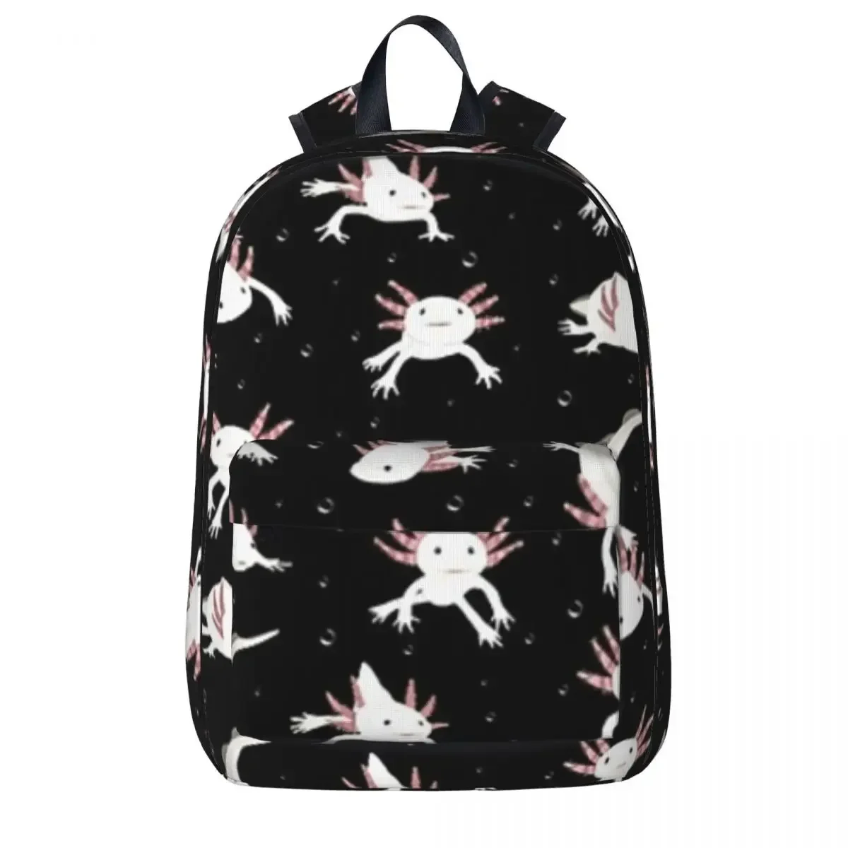 

Axolotls Woman Backpacks Boys Girls Bookbag Fashion Students School Bags Portability Travel Rucksack Shoulder Bag