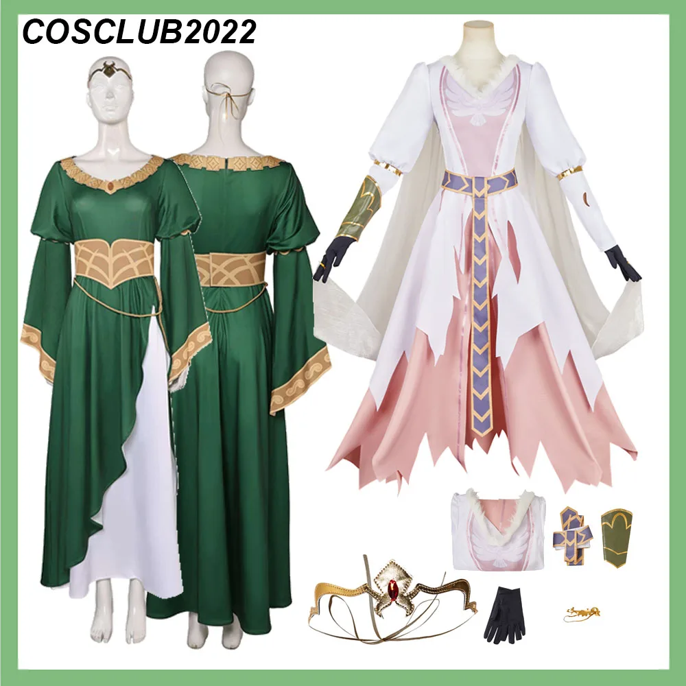 Hera Cosplay Female Fantasia Dress Women Adult Costume Season 2 Roleplay Halloween Party Headwear Outfits Carnival Dress Up