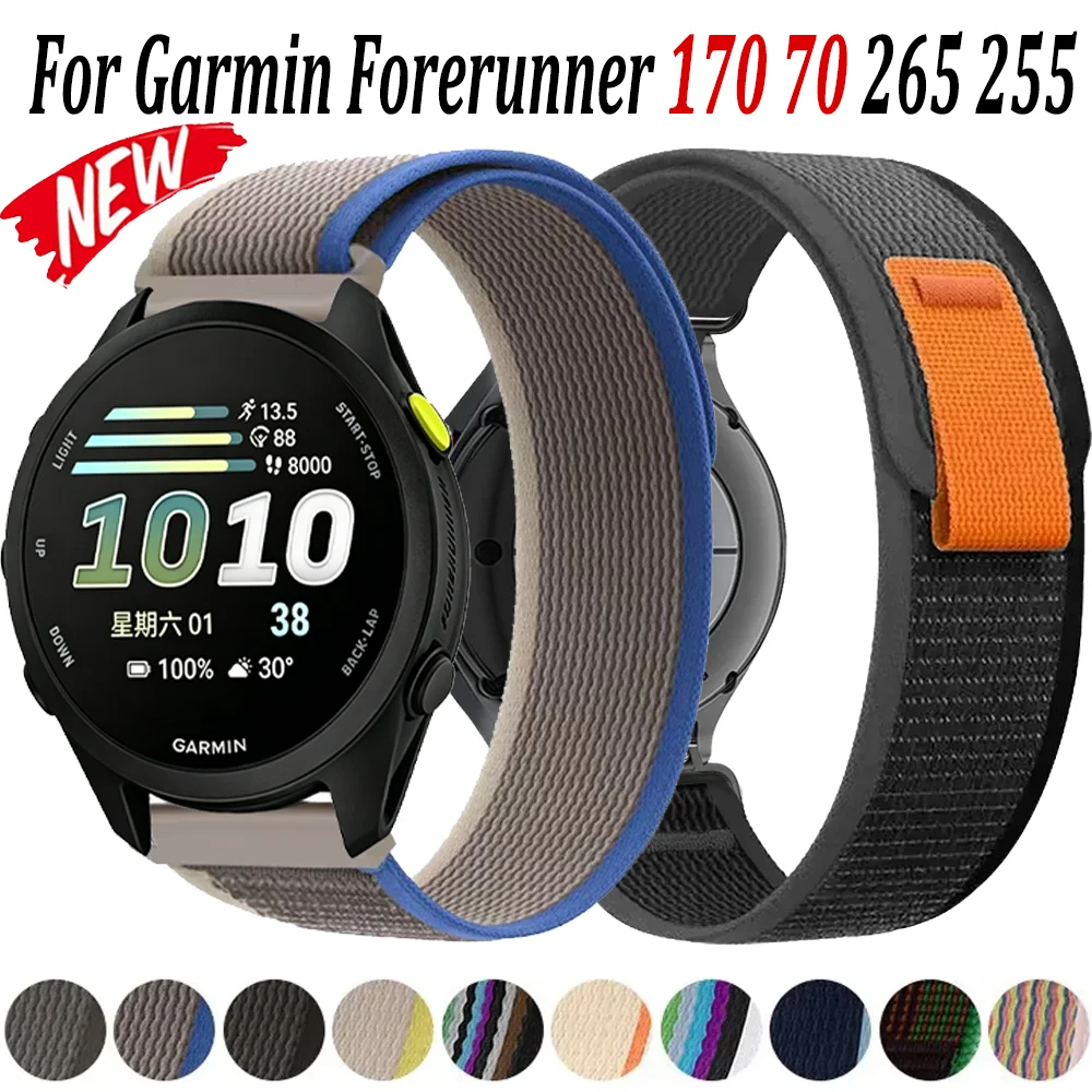 �y�Z�[�����z20mm 22mm �g���C���i�C�������[�v�X�g���b�v Garmin Forerunner 170 70 265 255 165 55 970 �X�|�[�c�u���X���b�g Huawei Watch 5 GT6-5-4 46mm�Ή�