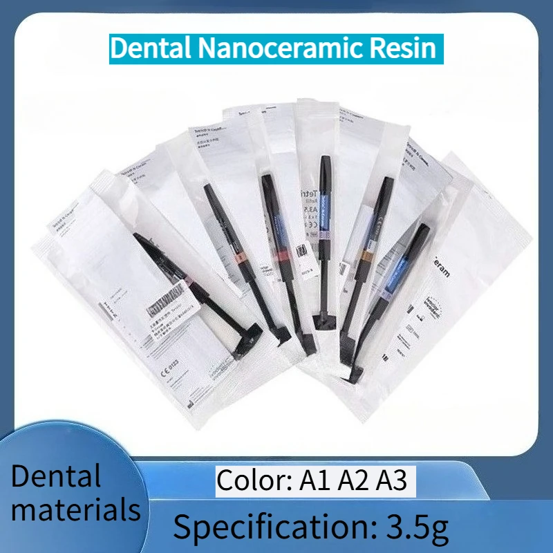 Dental 6D Nano Enamel Resin Veneer Porcelain Resin Tooth Whitening Oral Care Laboratory Restoration Filling Composite Materials