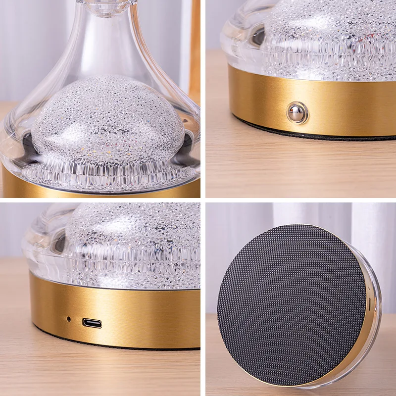 الإبداعية ضوء الليل USB مصباح طاولة قابل لإعادة الشحن غرفة نوم مصباح الحد الأدنى