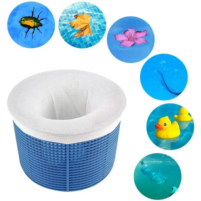 10Pcs Fine Mesh Pool Filter Socks Reusable Dirt Catcher Liner Perfect for Swimming Pool Regular Cleaning Work