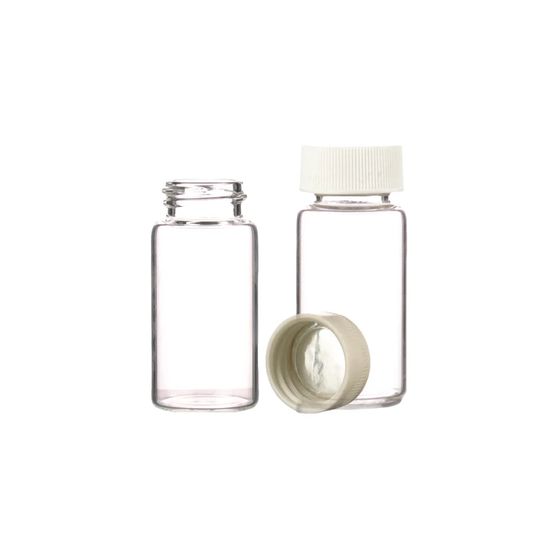 Glass scintillation counting bottle