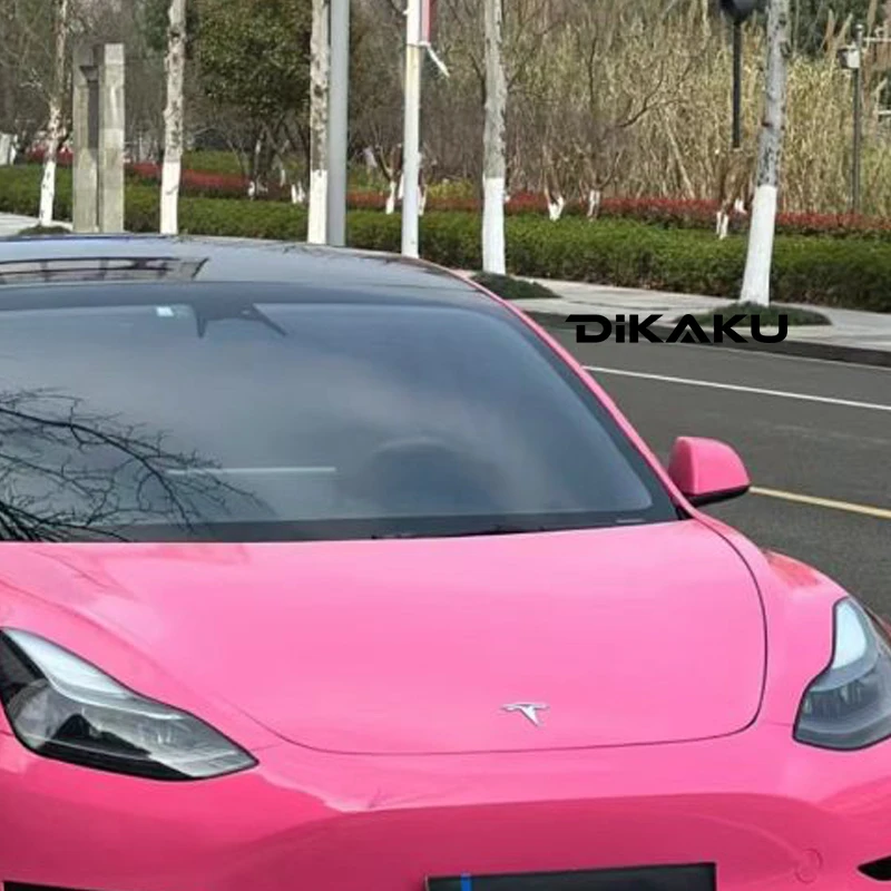 Highest Quality Super Matte Princess Pink Vinyl Wrap Foil With Air Free Bubble For Vehicle And Motorcycle