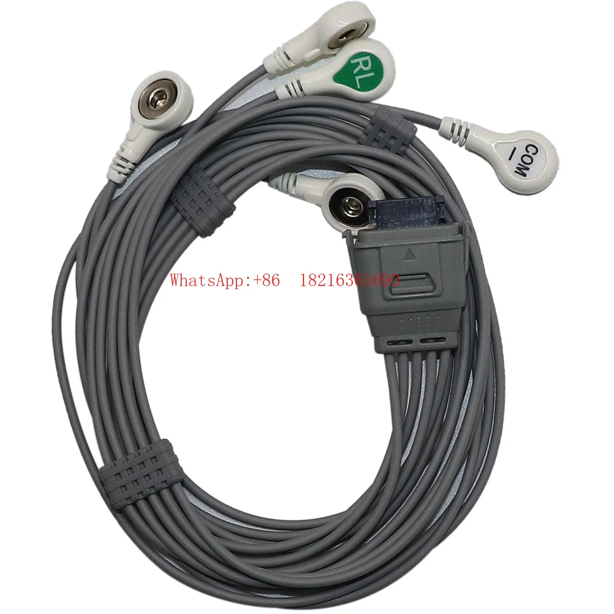BI9800/BI6812 Ambulatory ECG Workstation 3-lead 5-electrode Lead Wire H0208