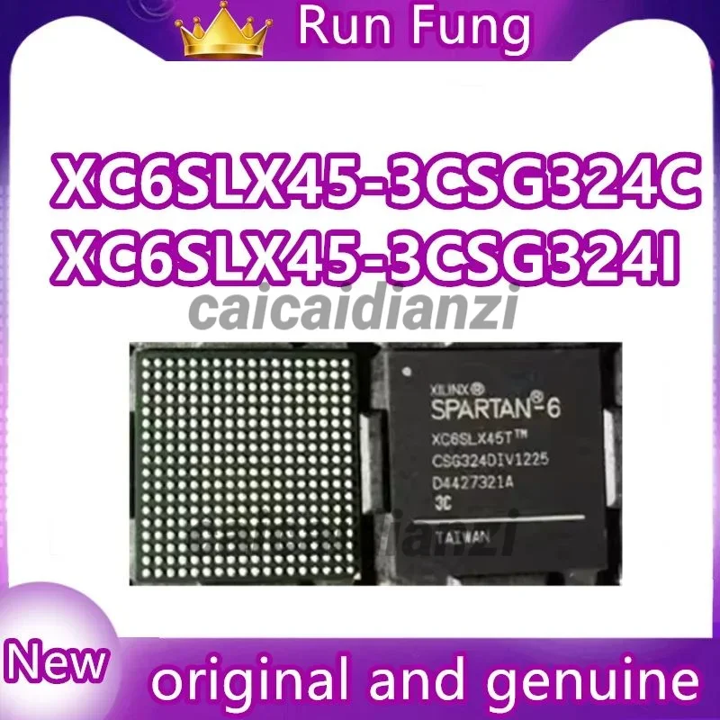 XC6SLX45-3CSG324C XC6SLX45-3CSG324I Original and authentic programmable logic device (CPLD/FPGA) chip. Package BGA-324  1PCS/LOT